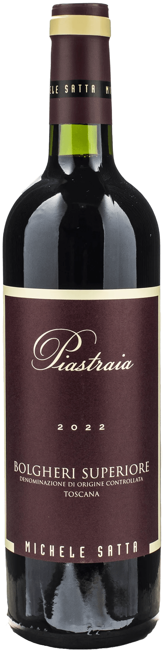 Michele Satta Bolgheri Superiore Piastraia 2022