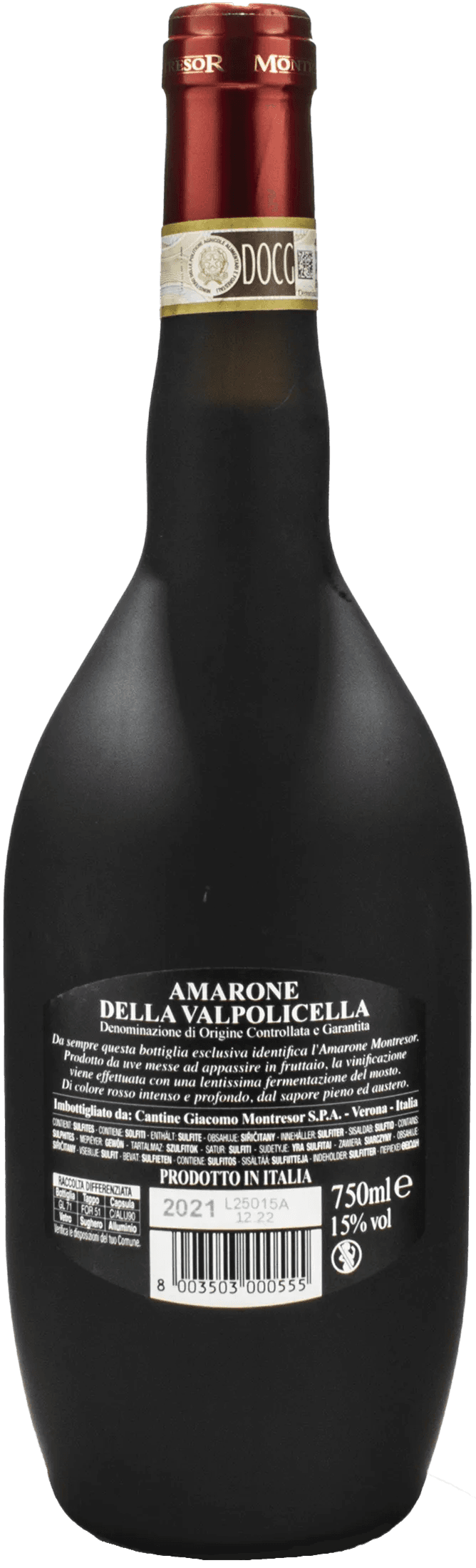 Montresor Amarone della Valpolicella 2021