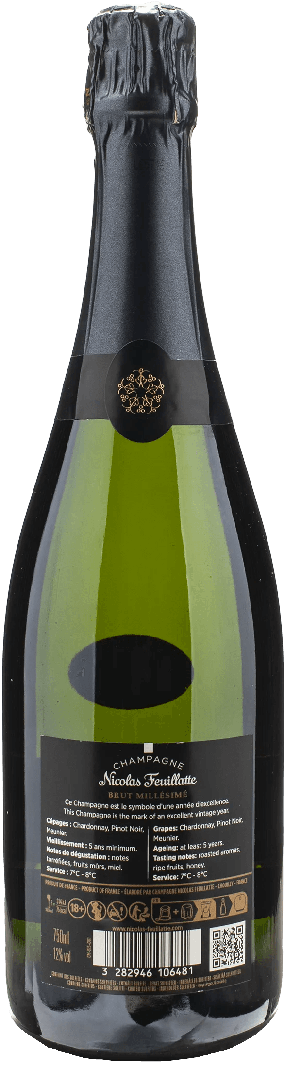Nicolas Feuillatte Champagne Millesime Brut 2015