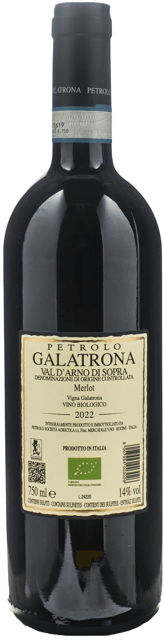 Petrolo Val d'Arno di Sopra Galatrona Merlot 2022