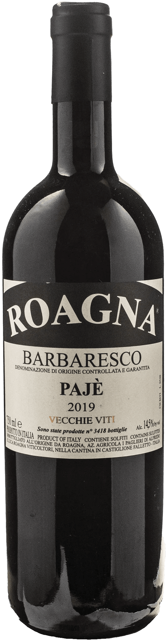 Roagna Barbaresco Paje Vecchie Viti 2019