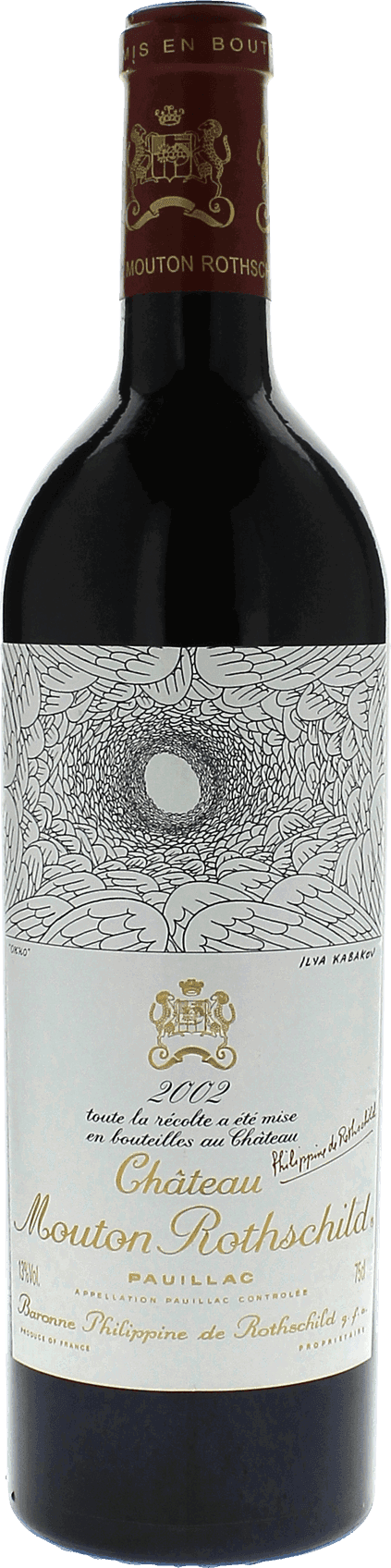 Mouton Rothschild 1er Grand Cru Classé Pauillac, 2002