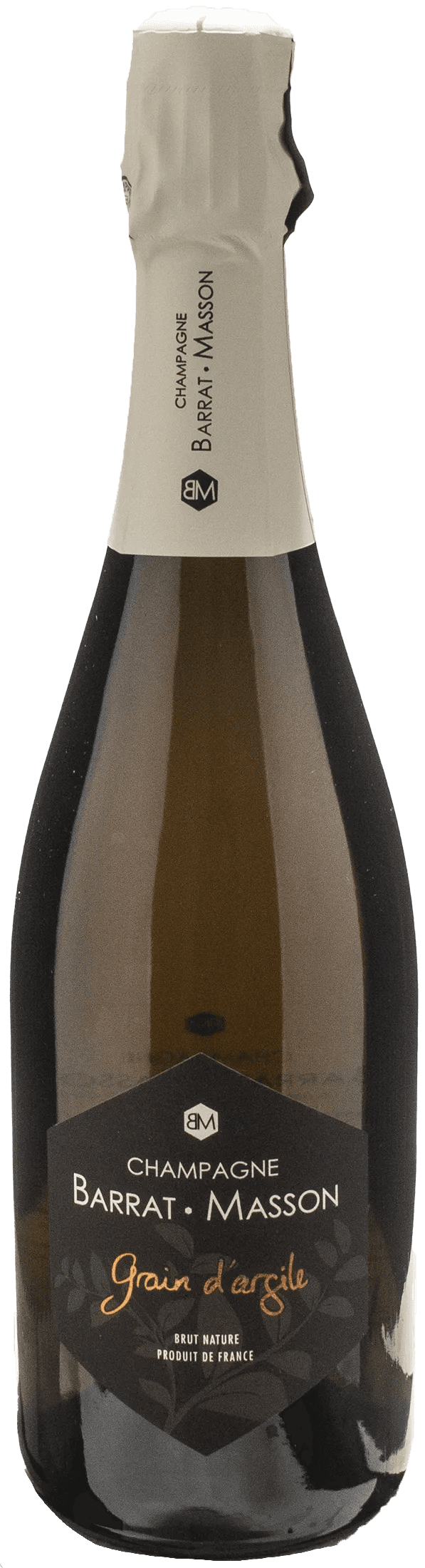 Barrat Masson Champagne Grain d'Argile Brut Nature