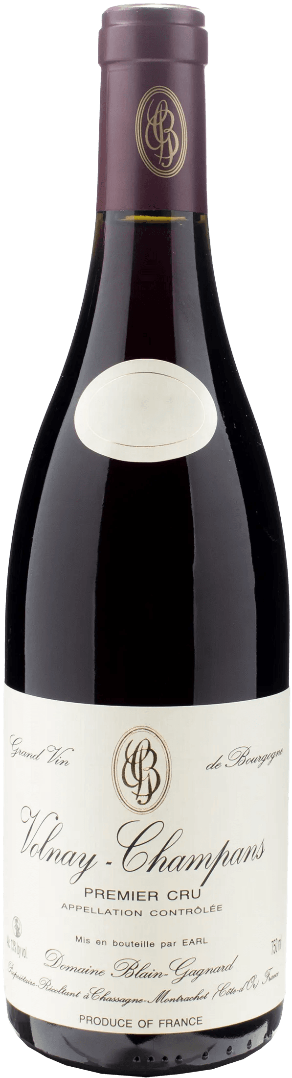 Blain Gagnard Volnay 1er Cru Champans 2021