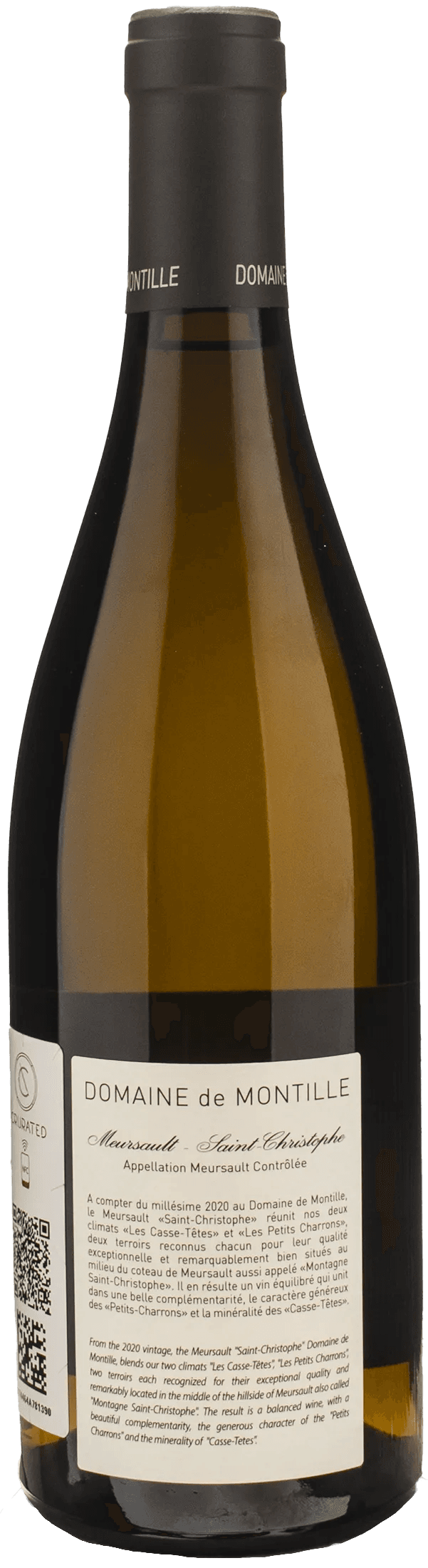 Domaine de Montille Meursault Saint Christophe 2021