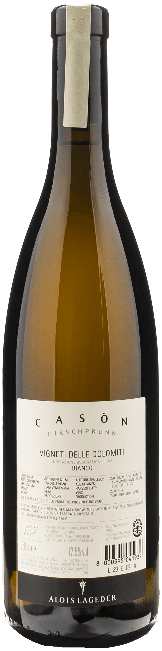 Alois Lageder Cason Bianco 2021