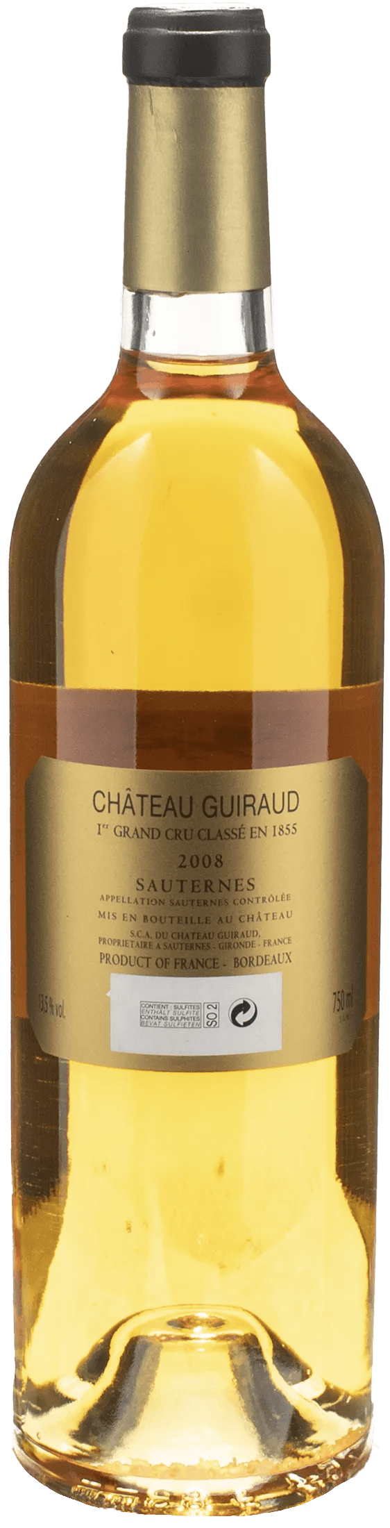 Chateau Guiraud Sauternes 1er Grand Cru Classe 2008