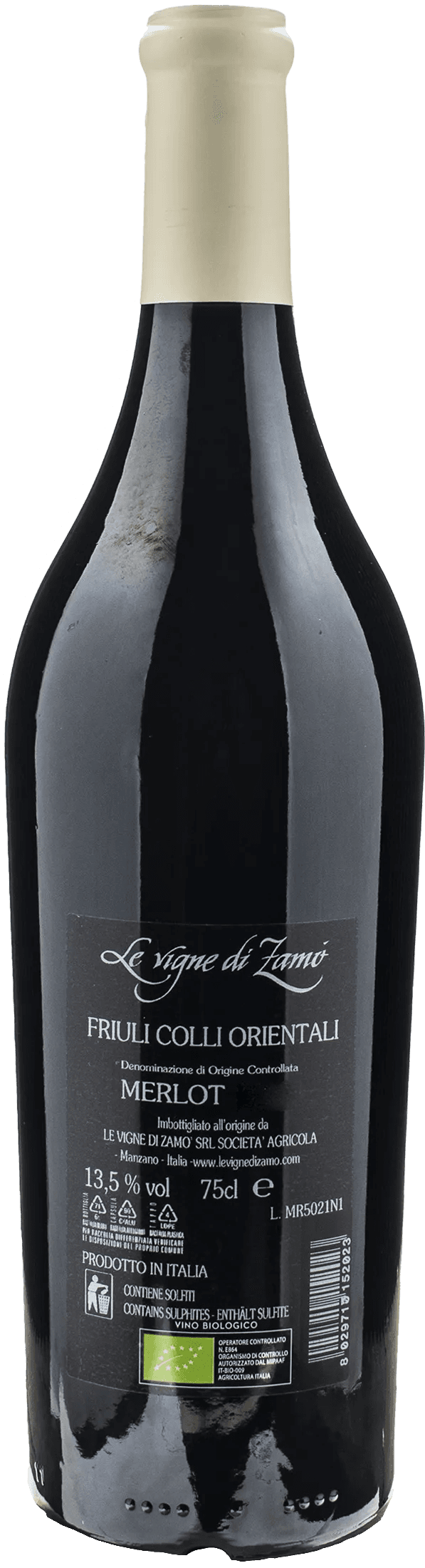 Le Vigne di Zamo Merlot Vigne 50 Anni 2021