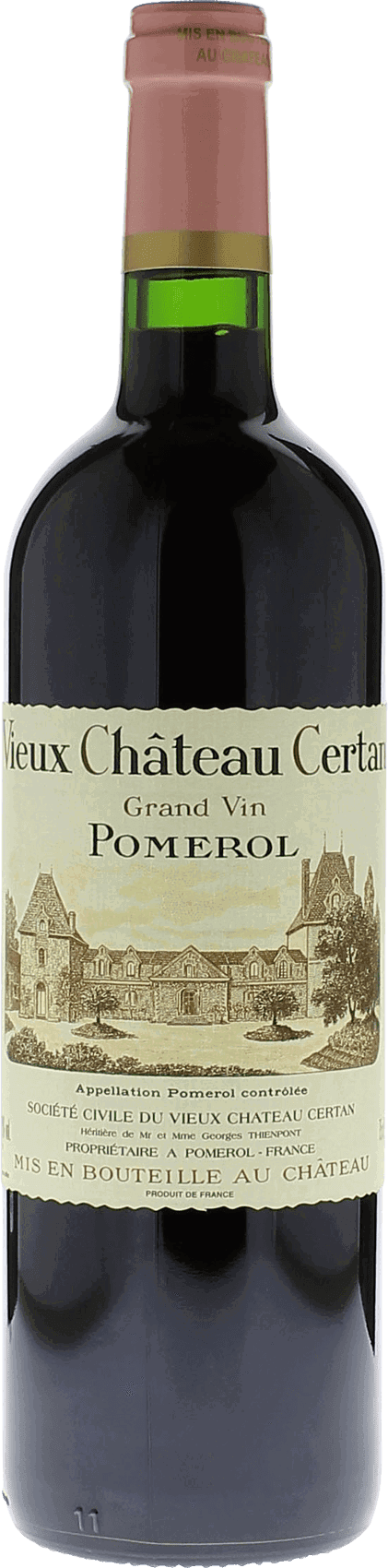 Vieux ChÂteau Certan Pomerol, 1990