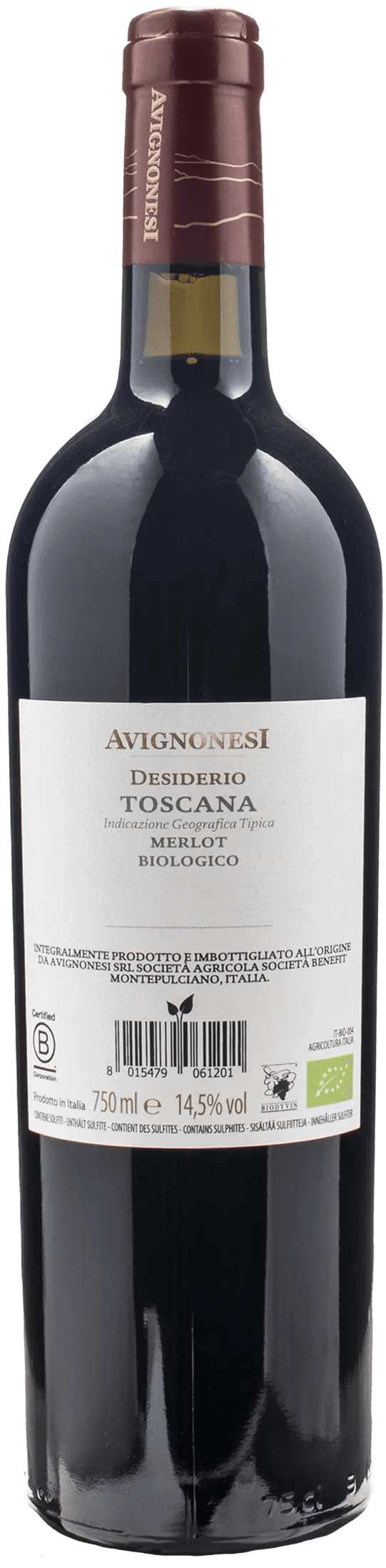 Avignonesi Desiderio Merlot Magnum 2020