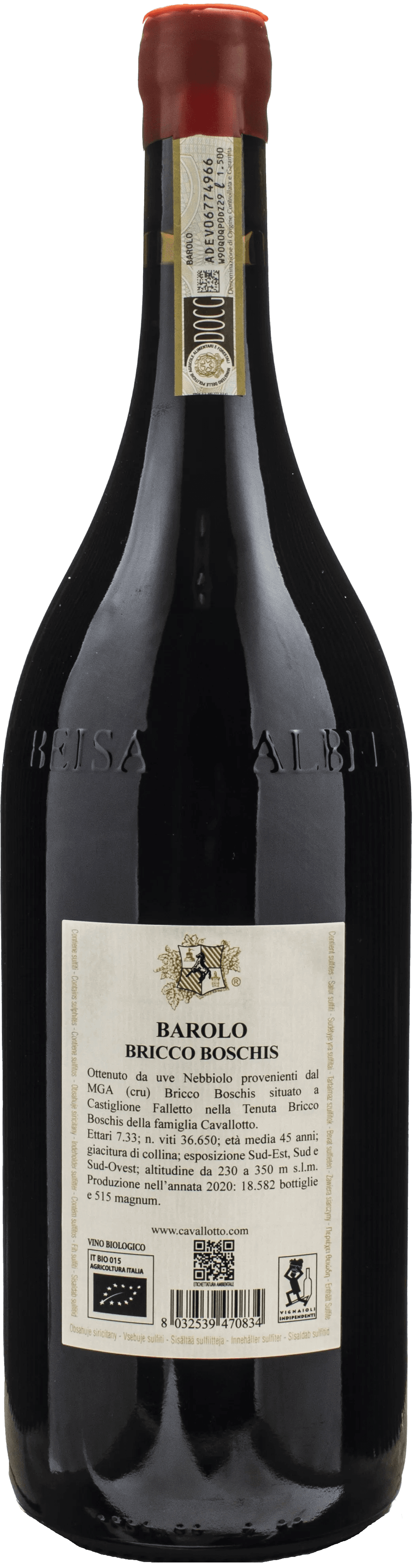Cavallotto Barolo Bricco Boschis Magnum 2020