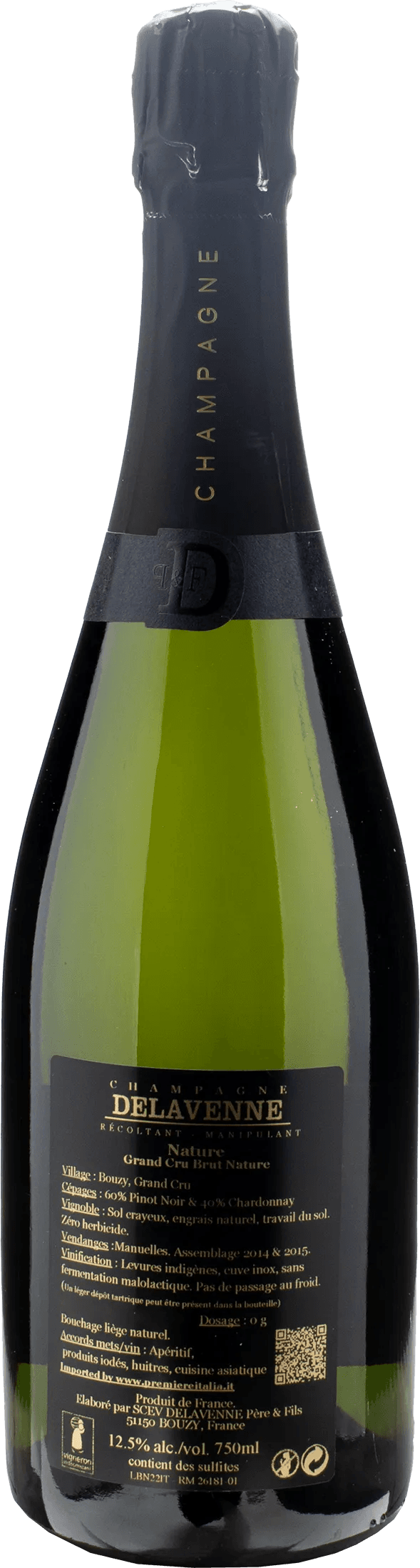 Delavenne Pere & Fils Champagne Grand Cru Brut Nature