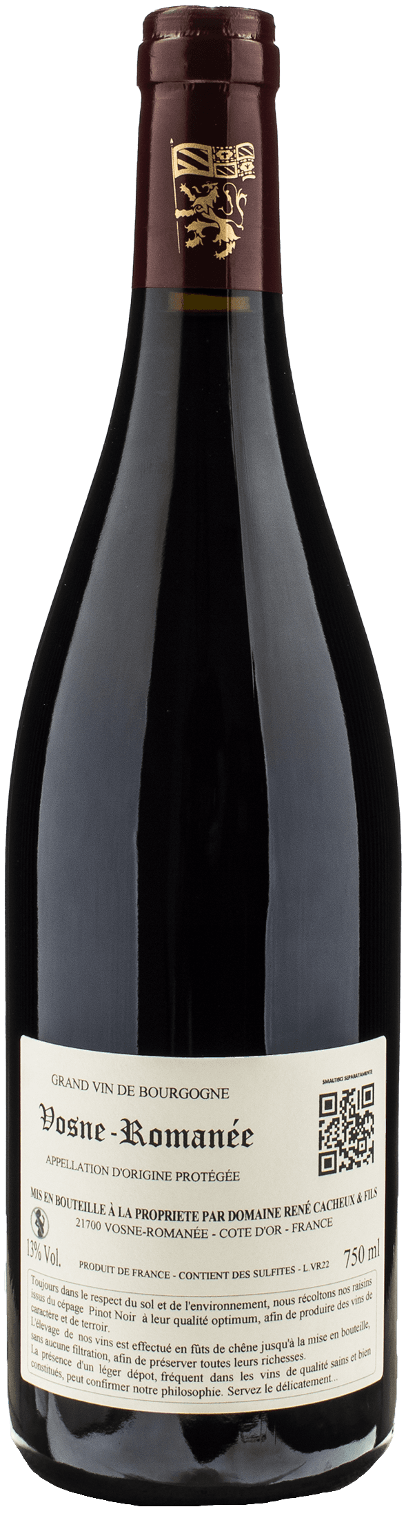 Domaine Rene Cacheux & Fils Vosne Romanee 2022