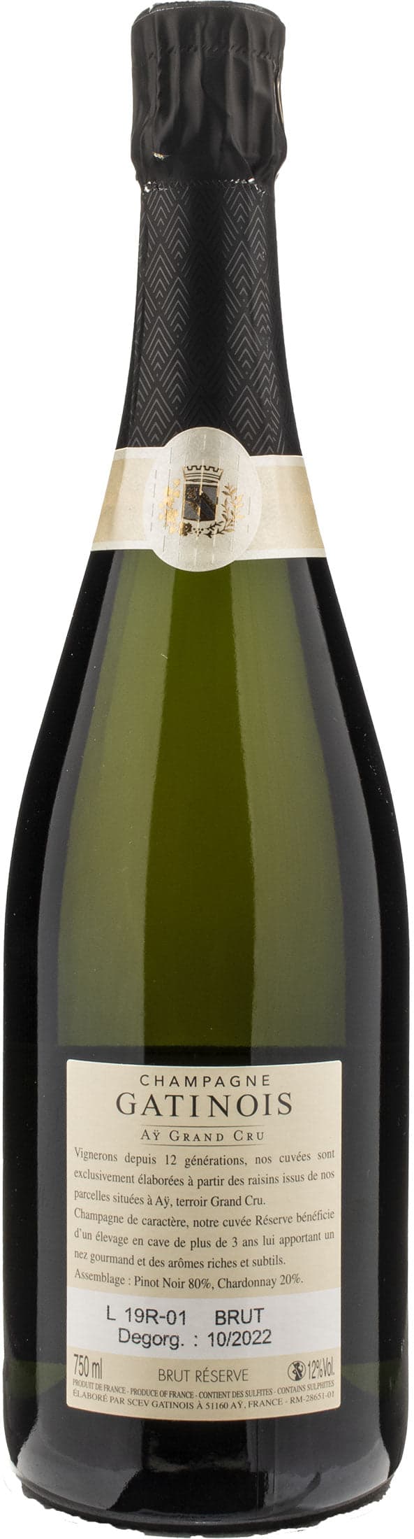 Gatinois Champagne Grand Cru Brut Reserve