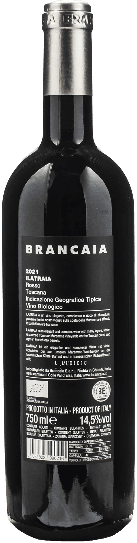 Brancaia Ilatraia 20 Anni 2021