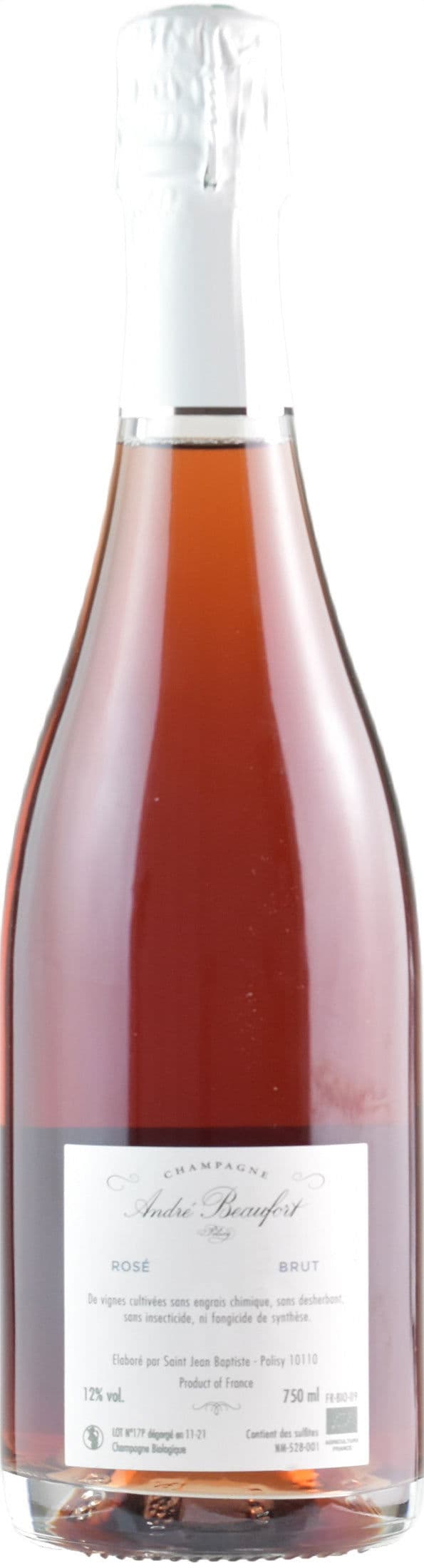Andre Beaufort Champagne Polisy Brut Rosè