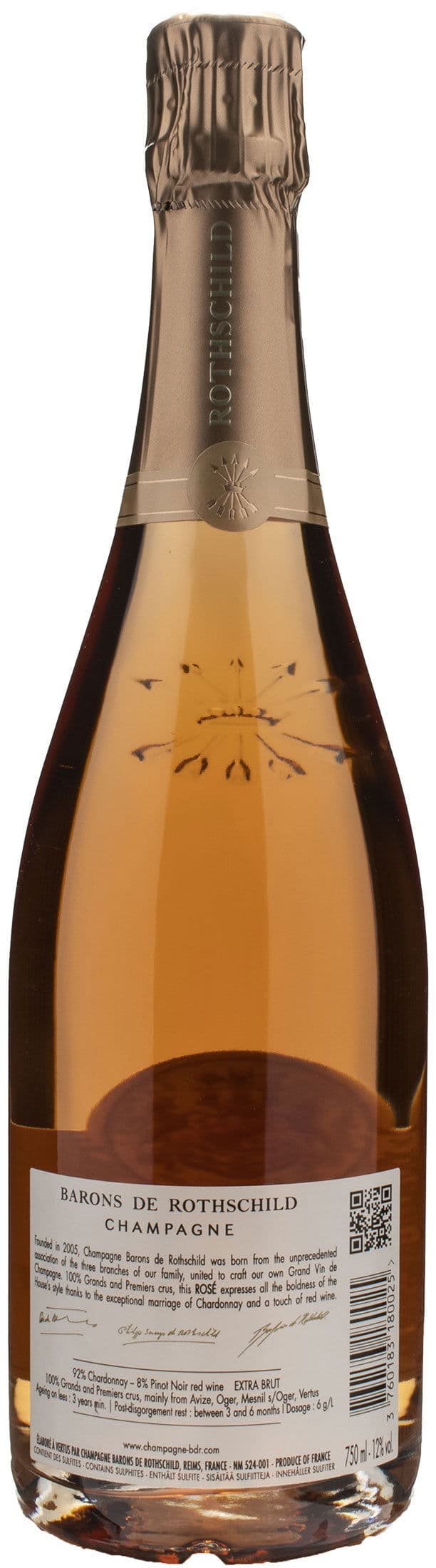 Barons de Rothschild Champagne Rosè Extra Brut