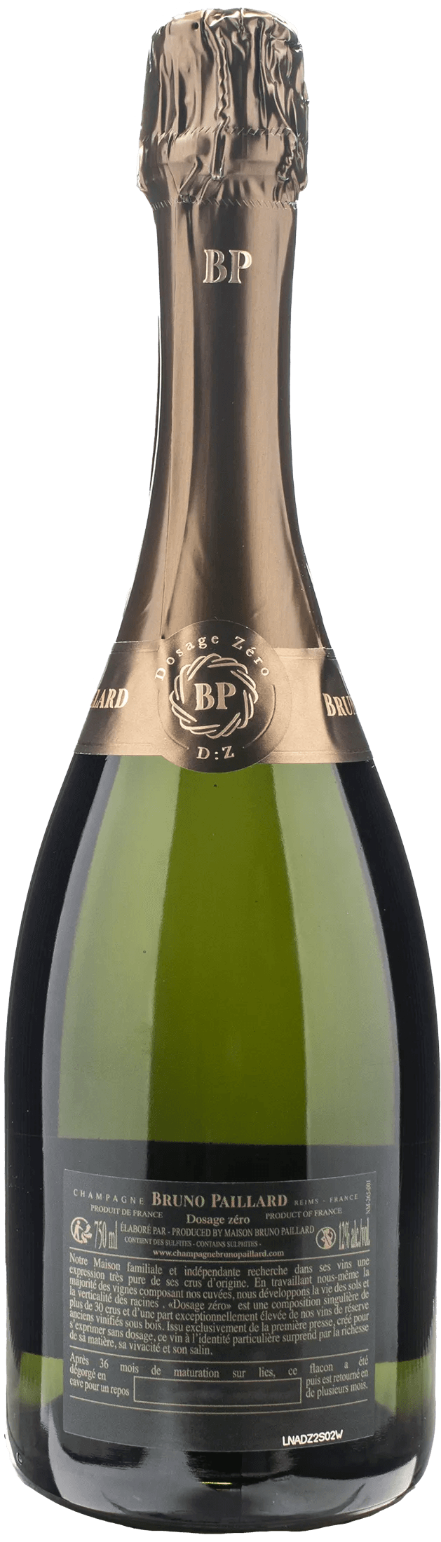 Bruno Paillard Champagne Dosage Zero