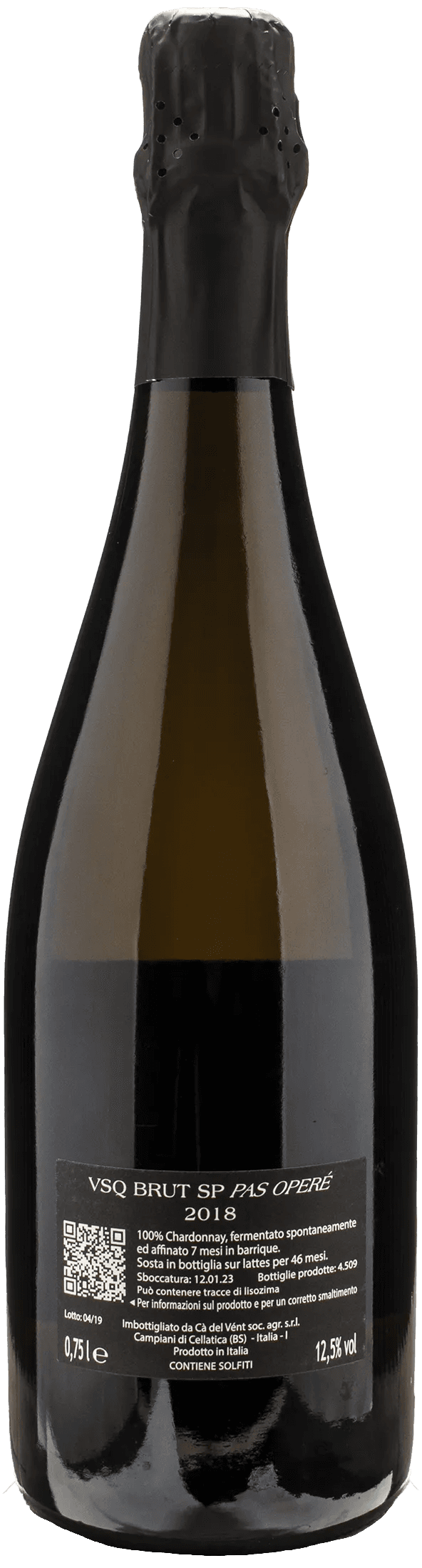Ca del Vent Pensiero SP Brut Pas Opere 2018