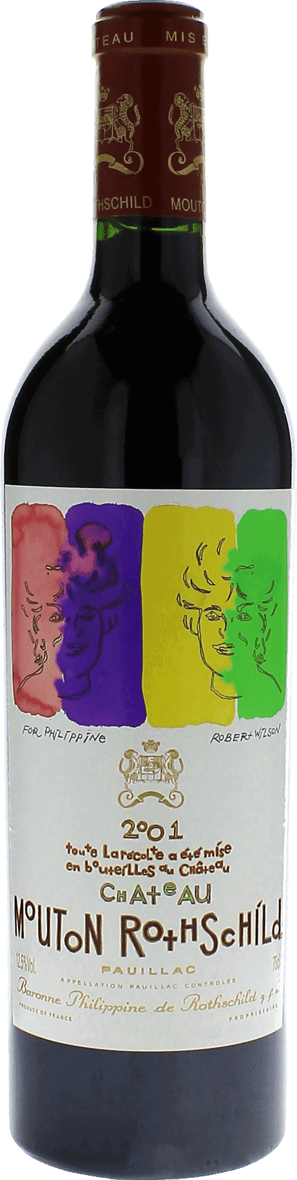 Mouton Rothschild 1er Grand Cru Classé Pauillac, 2001