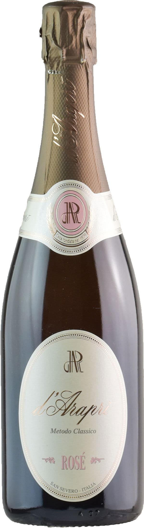 D'Arapri Rosè Brut Metodo Classico