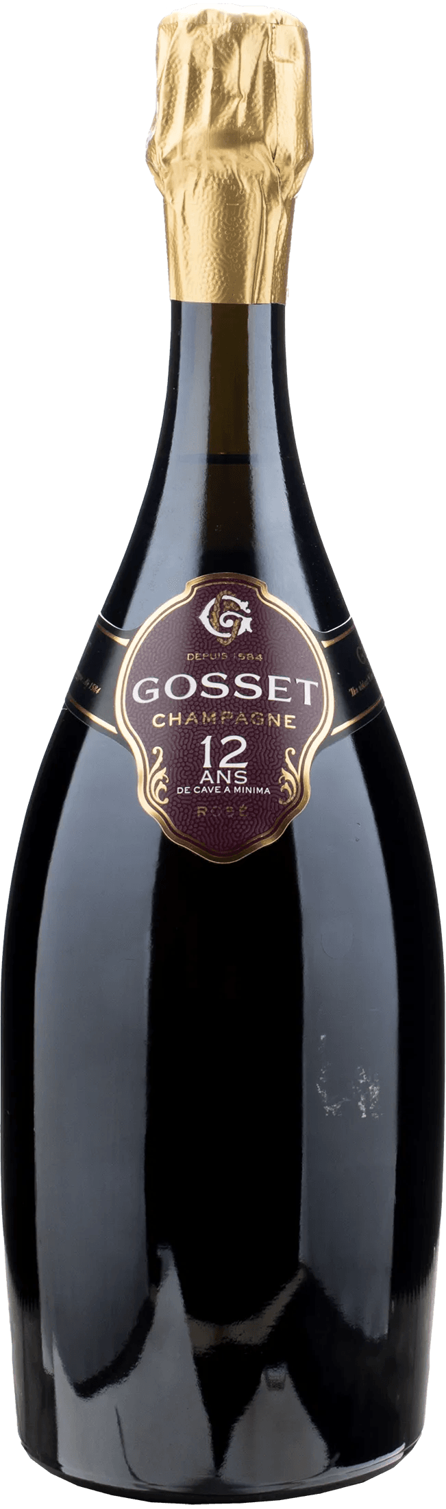 Gosset Champagne 12 ans de cave a Minima Rosè Brut