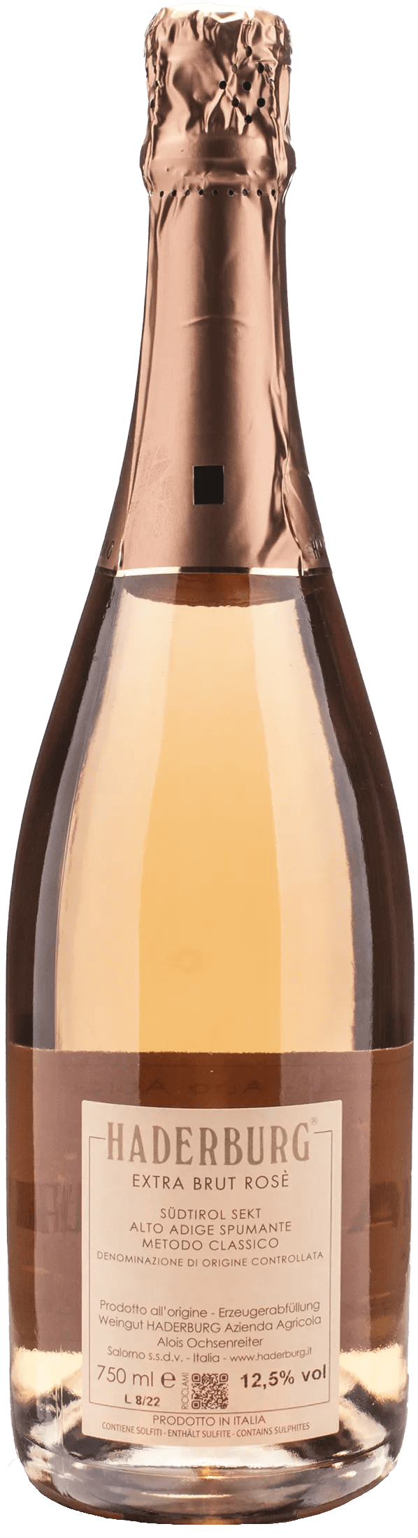 Haderburg Metodo Classico Rosè Extra Brut