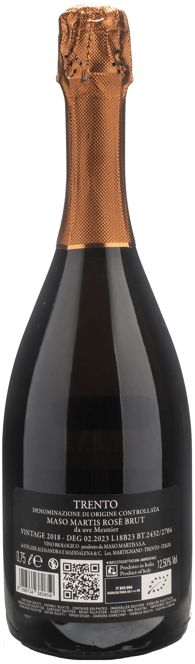 Maso Martis Monsieur Martis Rosè Brut 2018