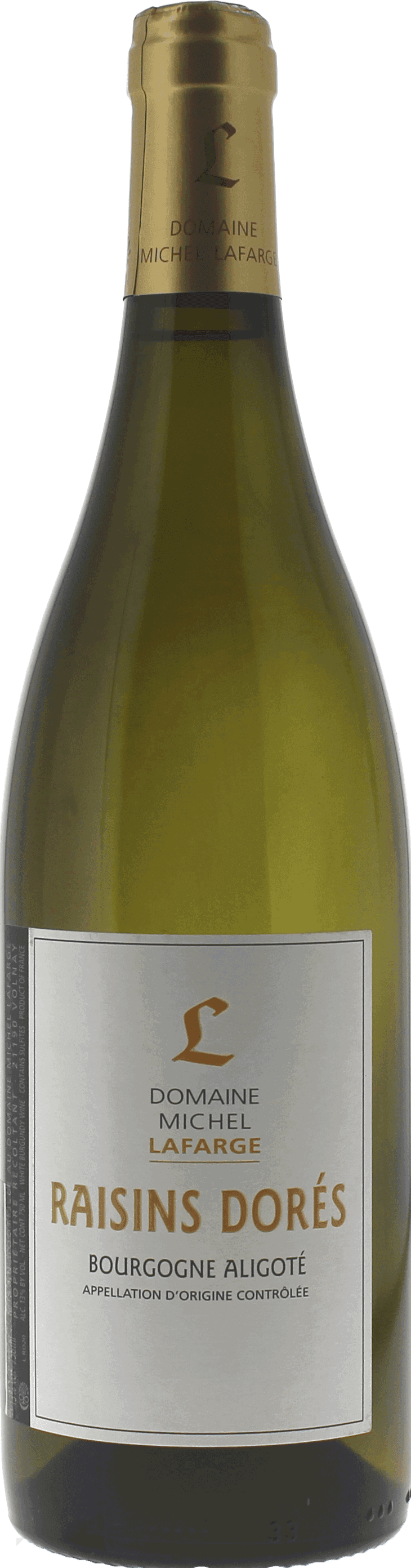 Bourgogne Aligoté Raisins Dorés Domaine Lafarge, 2022