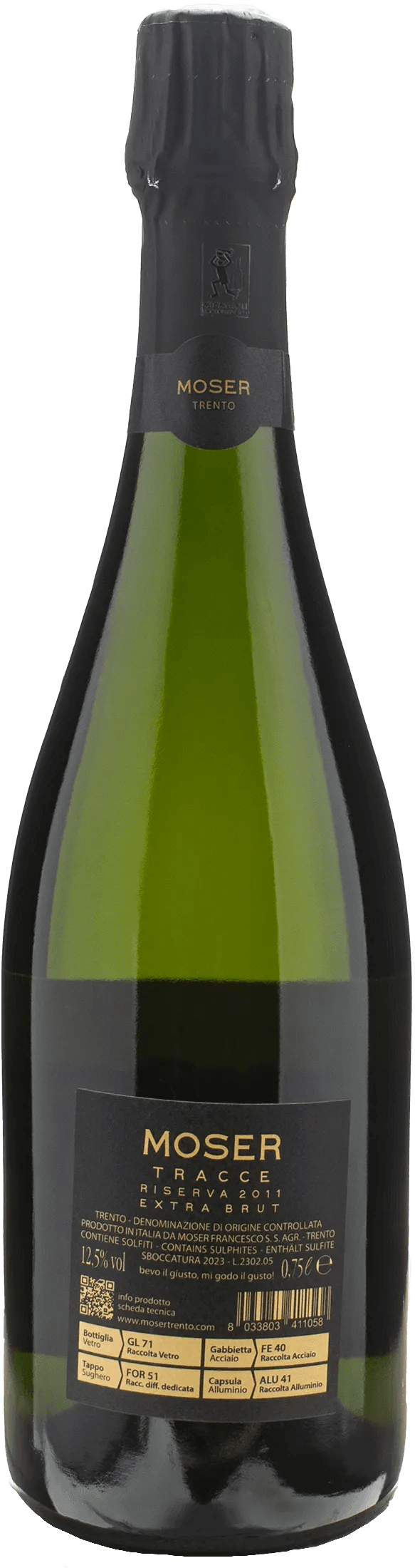 Moser Trento Riserva Tracce Extra Brut 2011