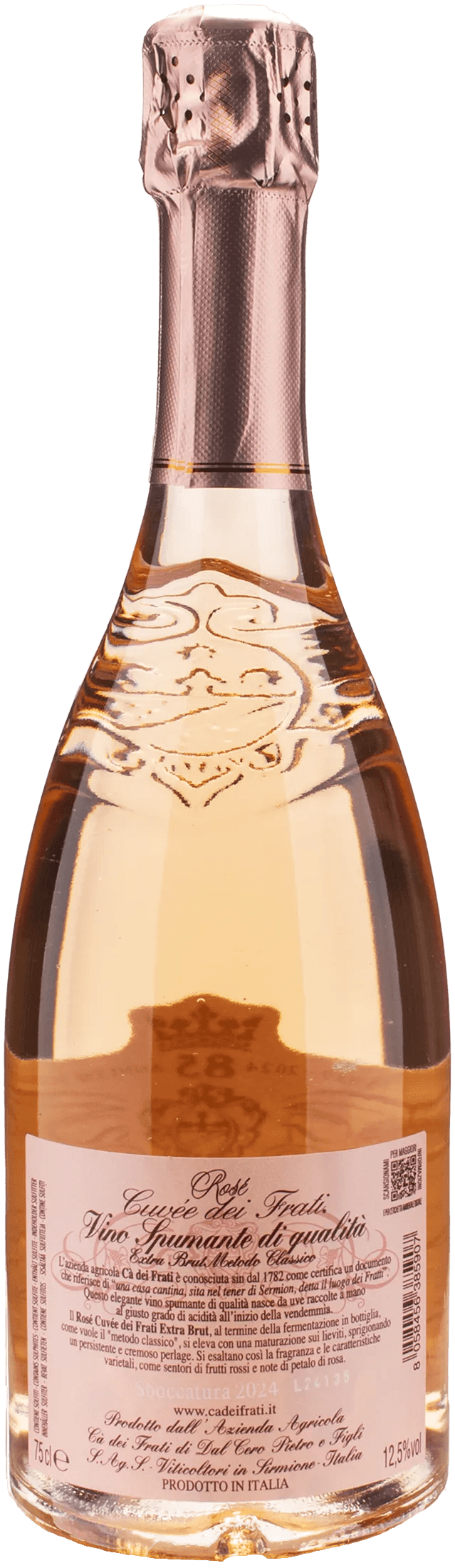 Ca' dei Frati Cuvee dei Frati Extra Brut Rosè
