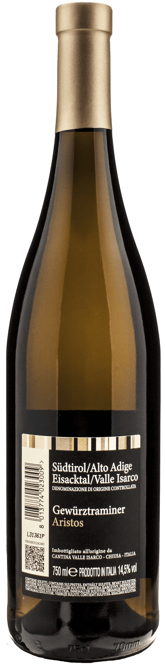 Cantina Valle Isarco Aristos Gewurztraminer 2023