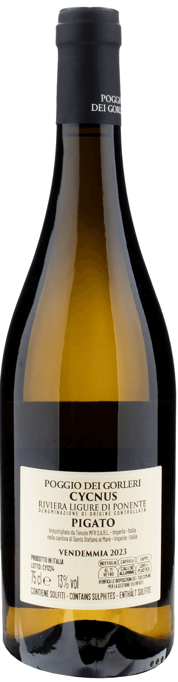 Poggio dei Gorleri Pigato Cycnus 2023