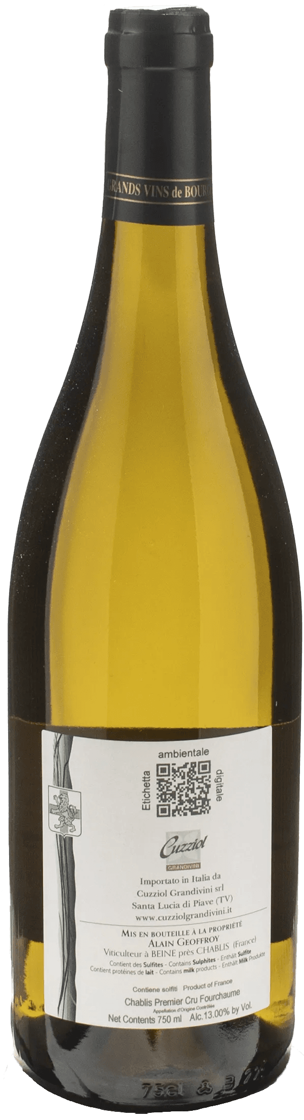 Alain Geoffroy Fourchaume Chablis 1er Cru 2023