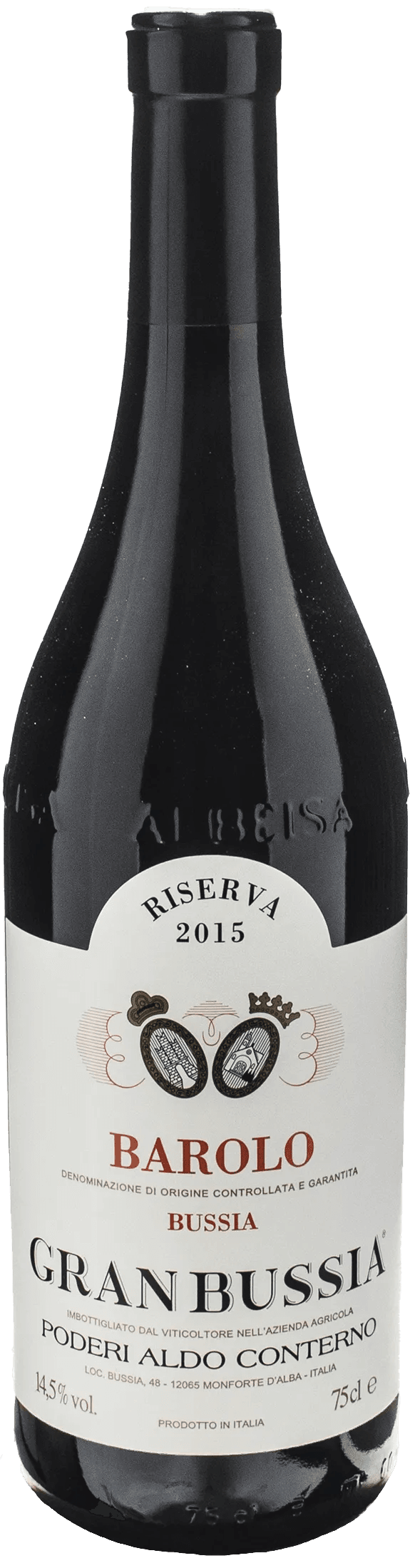 Aldo Conterno Barolo Gran Bussia Riserva 2015