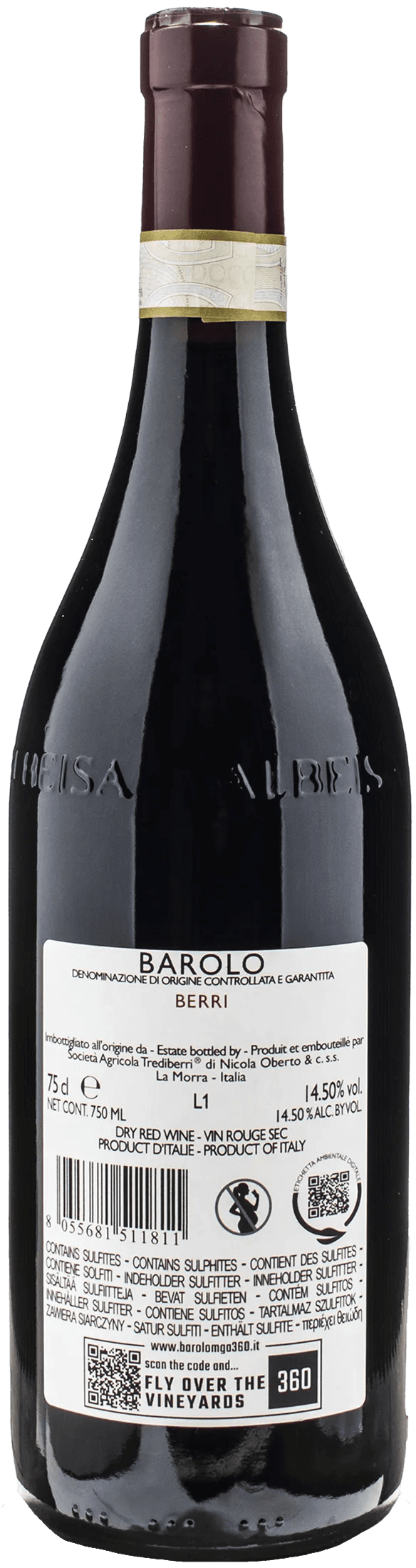 Trediberri Barolo Berri 2020