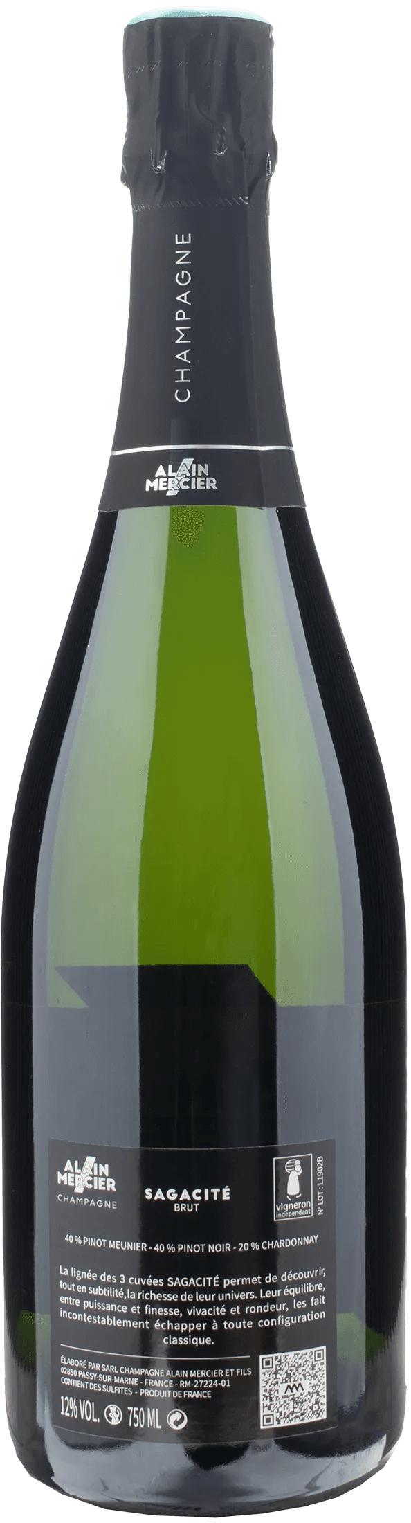 Alain Mercier Champagne Sagacite Brut