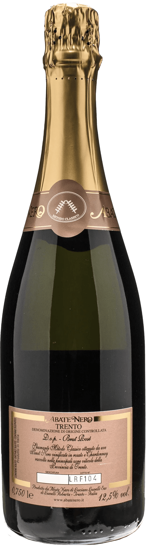 Abate Nero Trento Rosè Brut