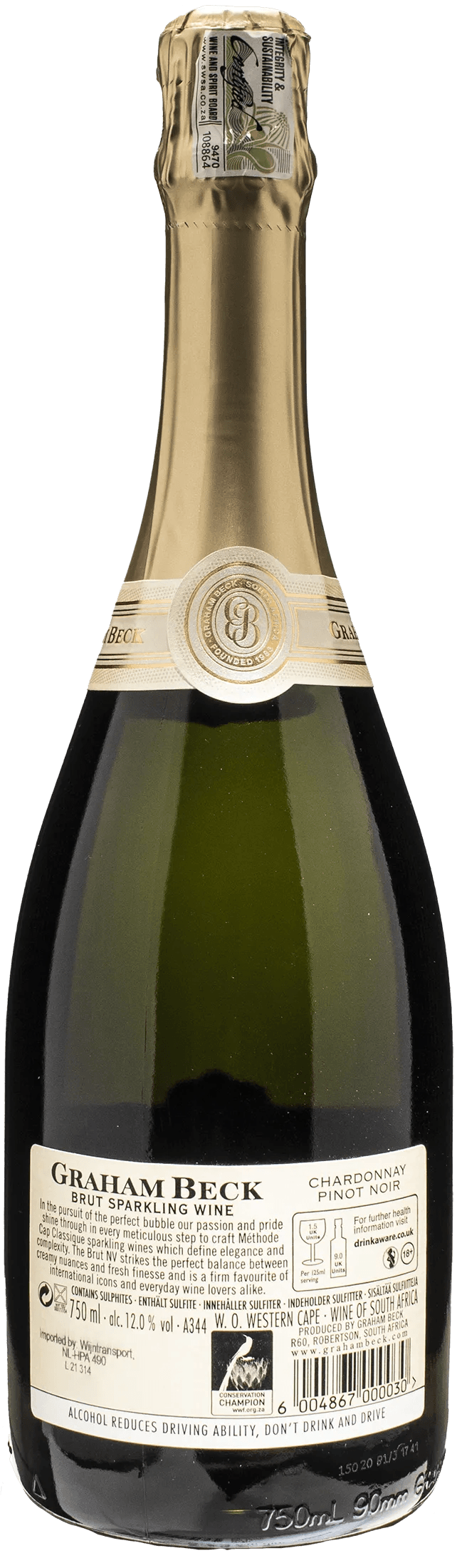 Graham Beck Methode Cap Brut Classique