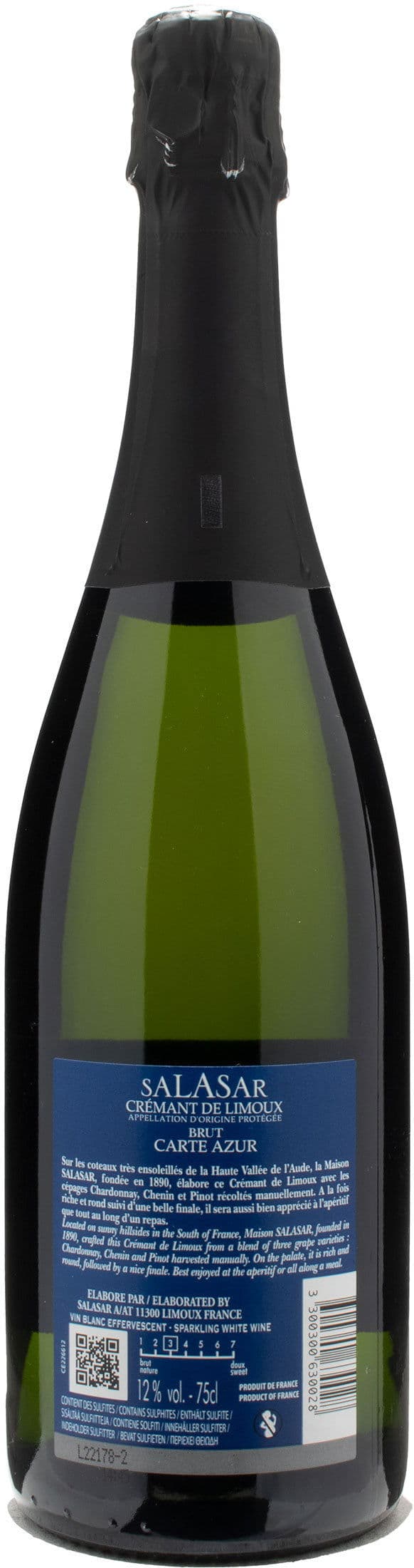Salasar Cremant de Limoux Carte Azur Brut