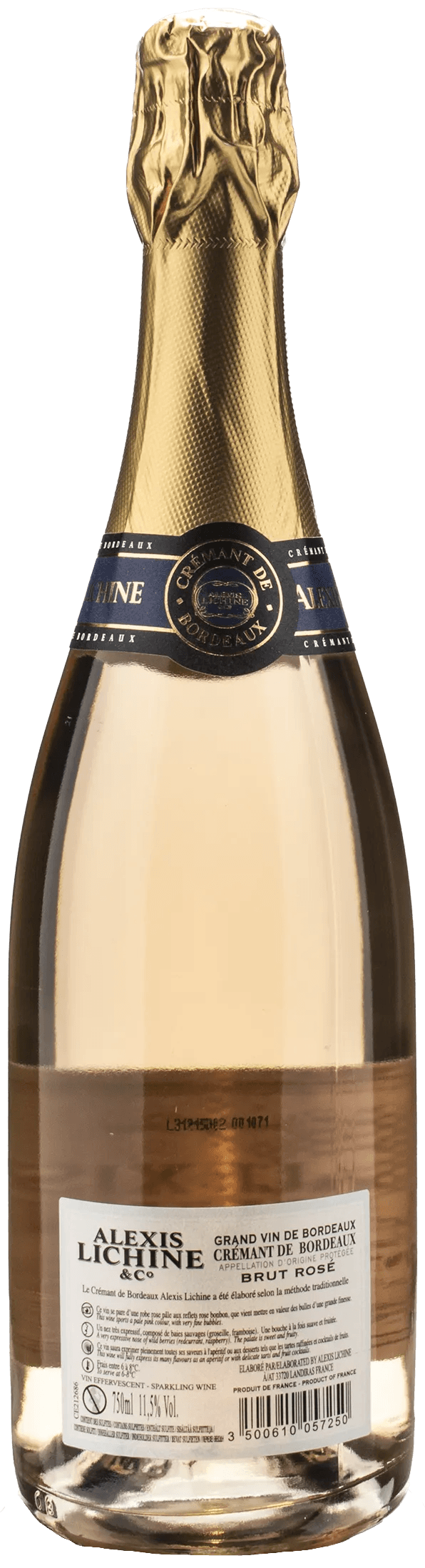 Alexis Lichine Cremant de Bordeaux Rosè Brut