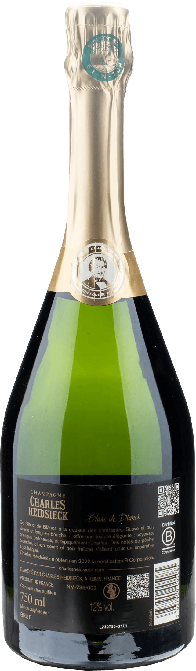 Charles Heidsieck Champagne Blanc de Blancs Brut