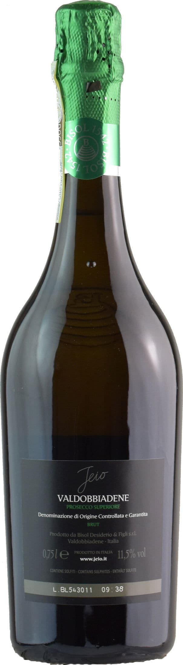 Bisol Valdobbiadene Prosecco Superiore Jeio Brut