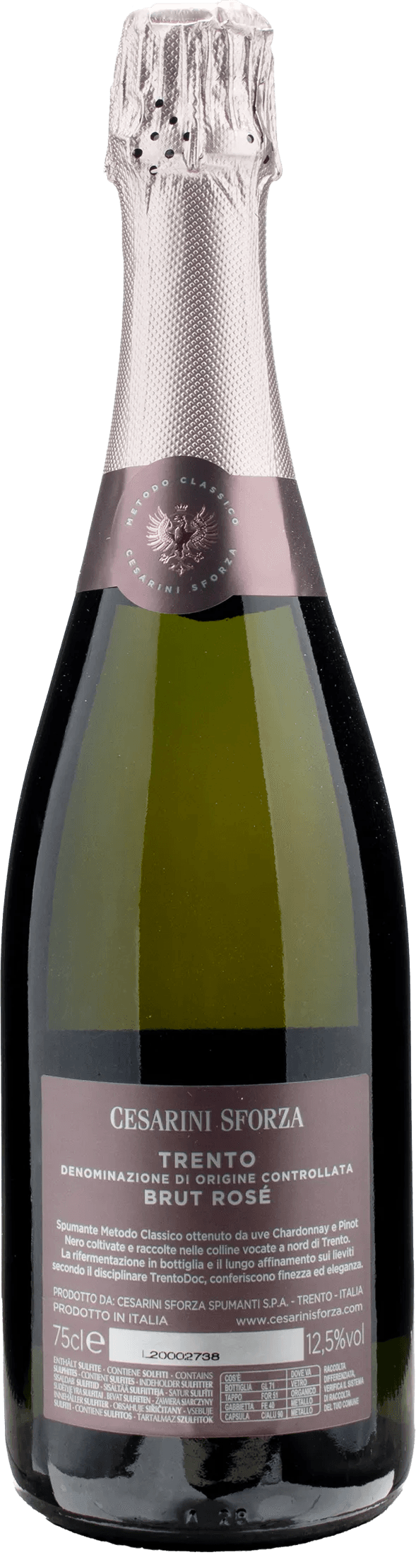 Cesarini Sforza Trento Brut Rosè