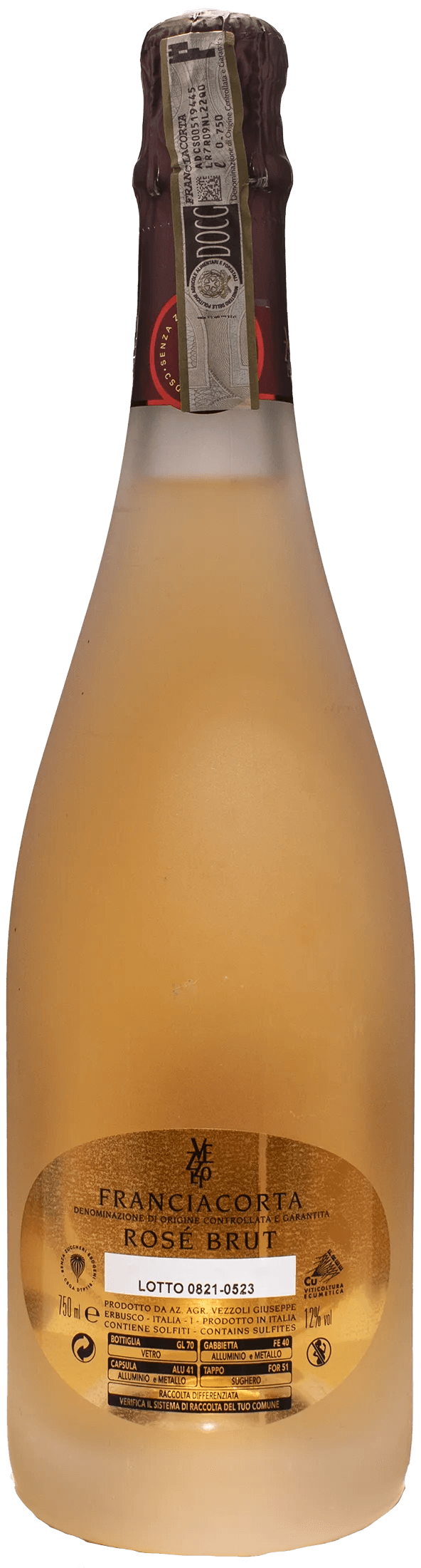 Vezzoli Franciacorta Rosè Brut