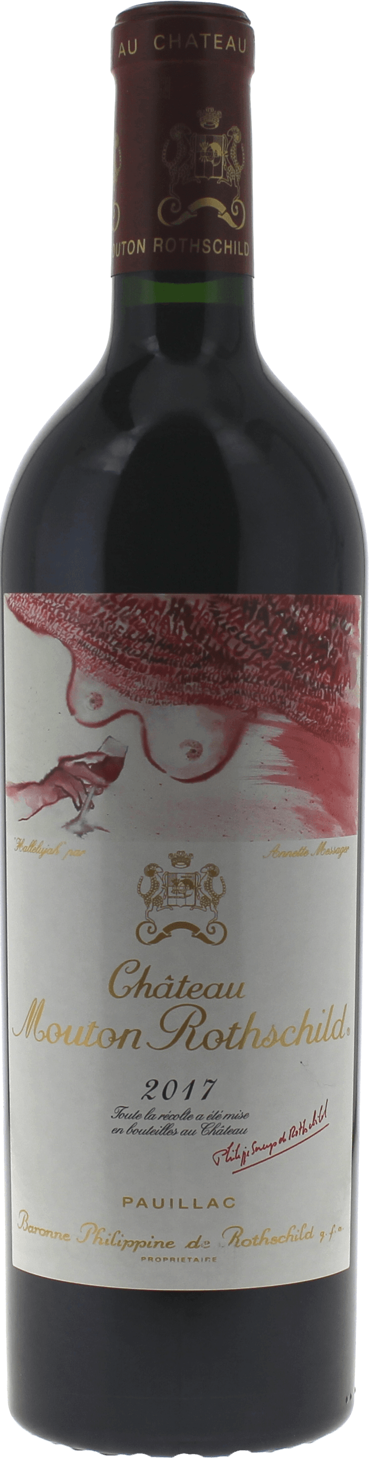 Mouton Rothschild 1er Grand Cru Classé Pauillac, 2017