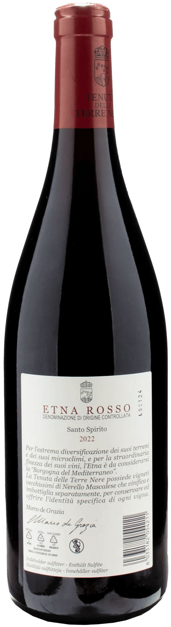 Terre Nere Etna Rosso Santo Spirito 2022