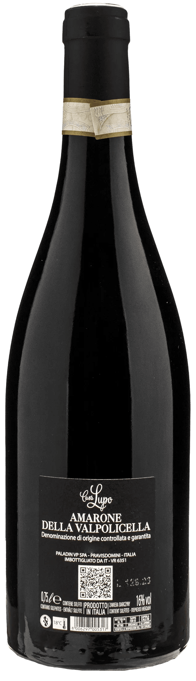 Casa Lupo Amarone della Valpolicella 2020