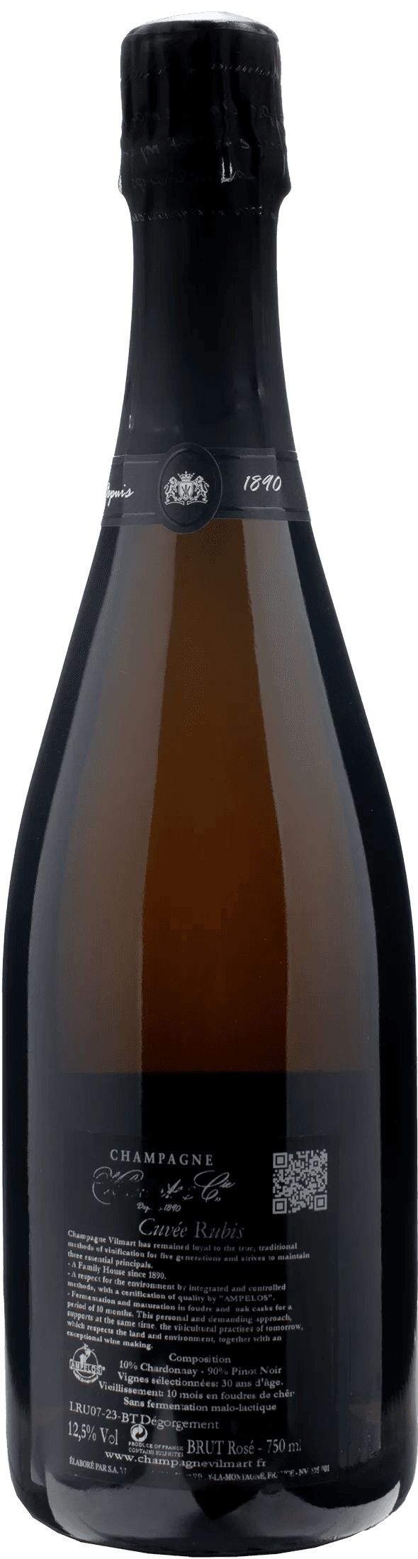 Vilmart & Cie Champagne 1er Cru Cuvee Rubis Brut Rosè