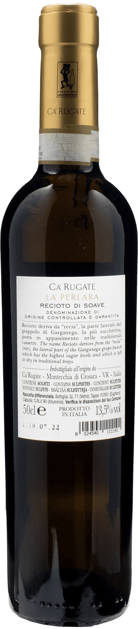 Ca Rugate Recioto di Soave La Perlara 0.5L 2019